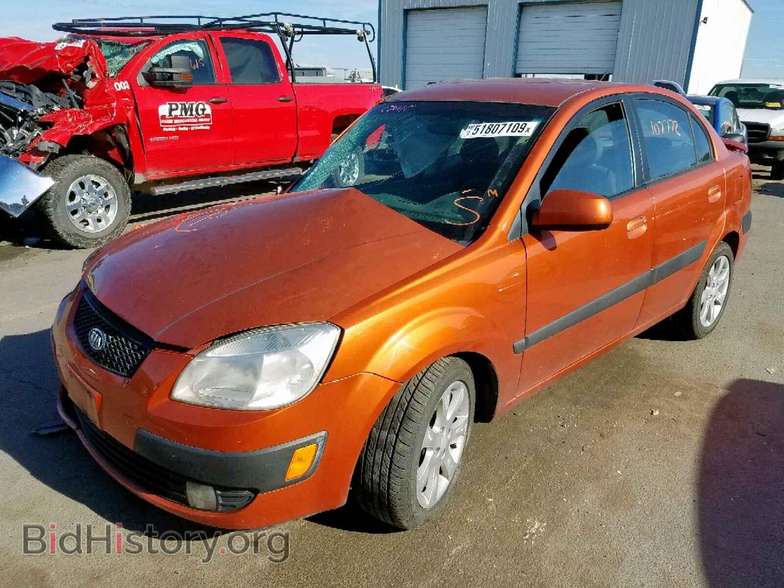 2007 KIA RIO BASE - VIN: KNADE123376232810 - Photo 2