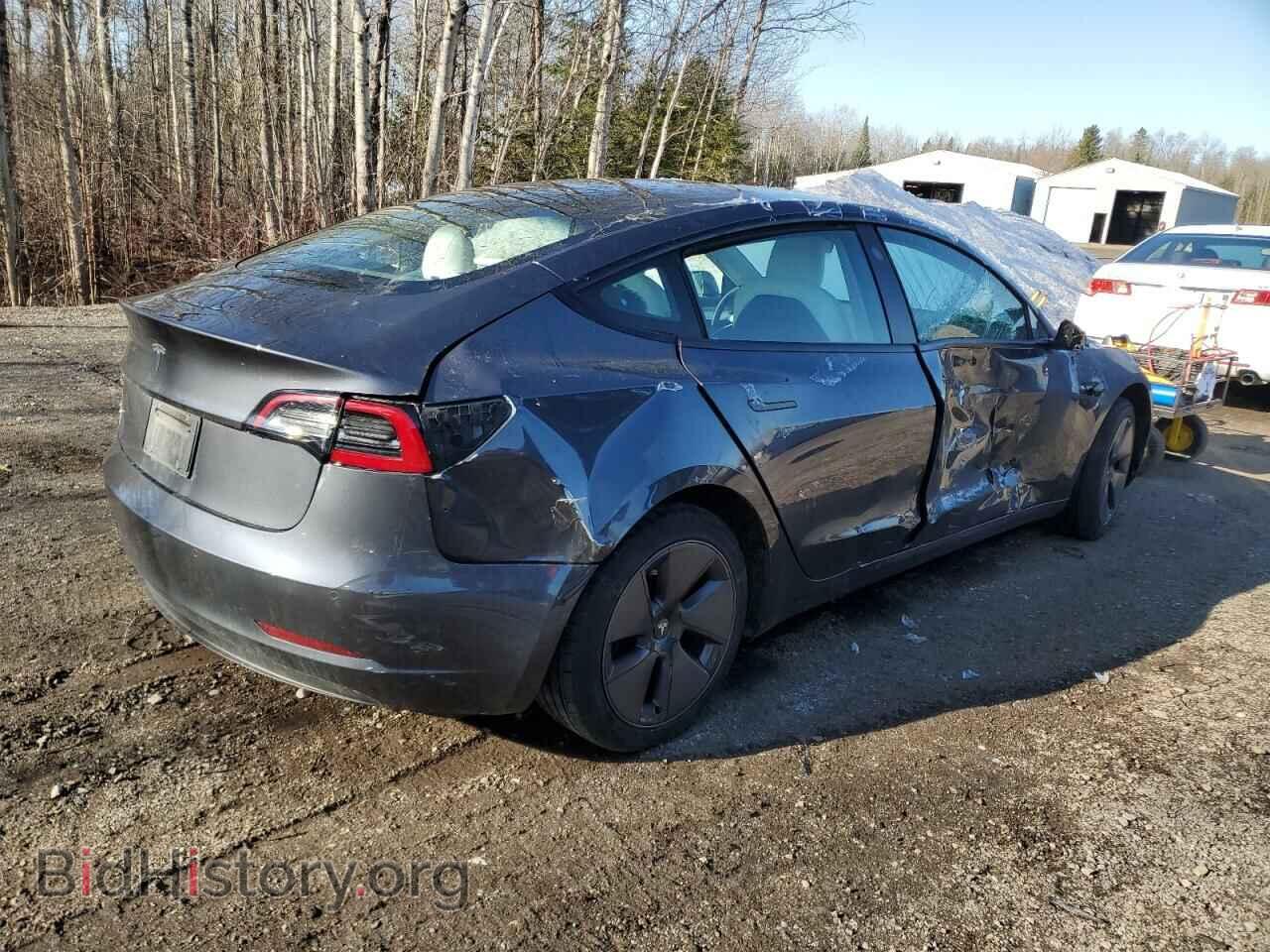 2022 TESLA MODEL 3 - VIN: 5YJ3E1EA1NF255125 - Фото 3