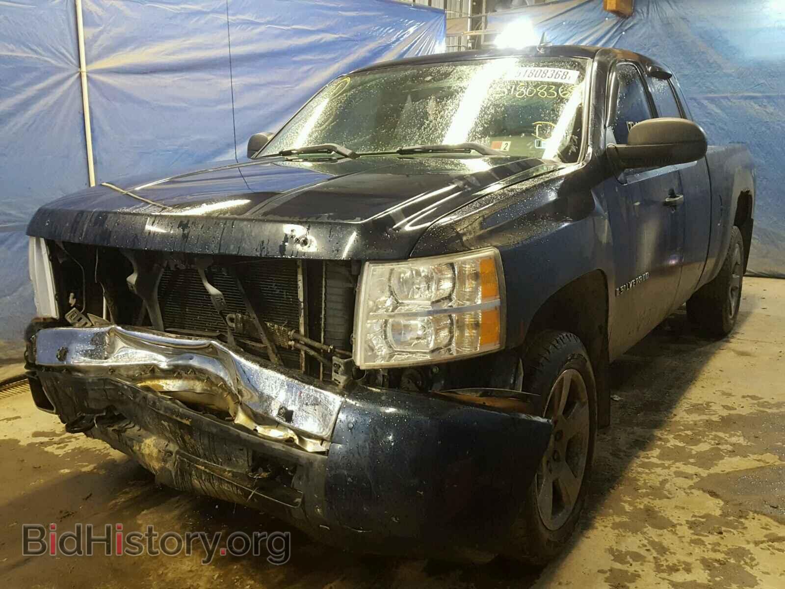 2007 CHEVROLET SILVERADO - VIN: 1GCEK19C37Z579882 - Фото 2