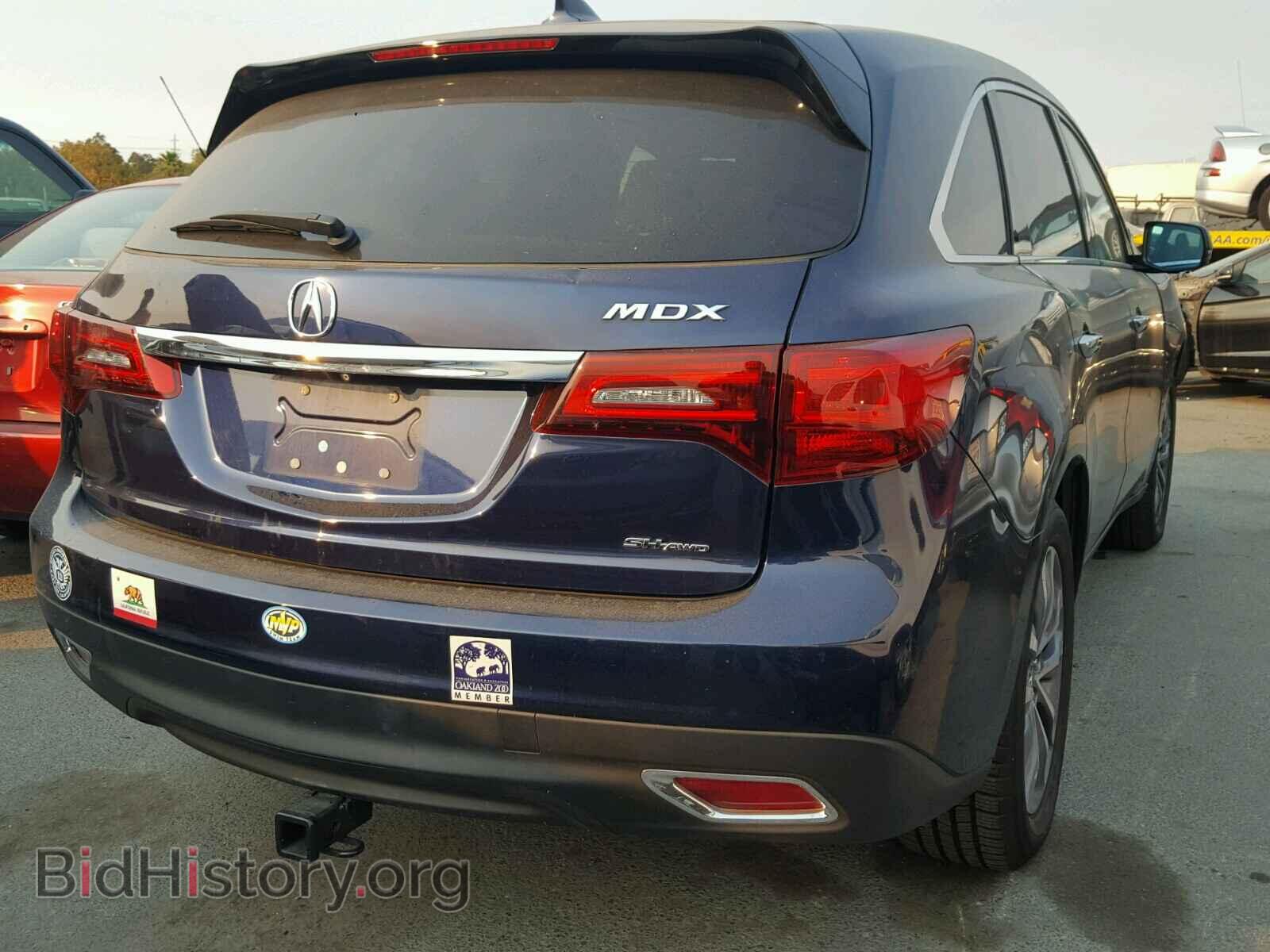 2014 ACURA MDX - VIN: 5FRYD4H48EB040498 - Фото 4