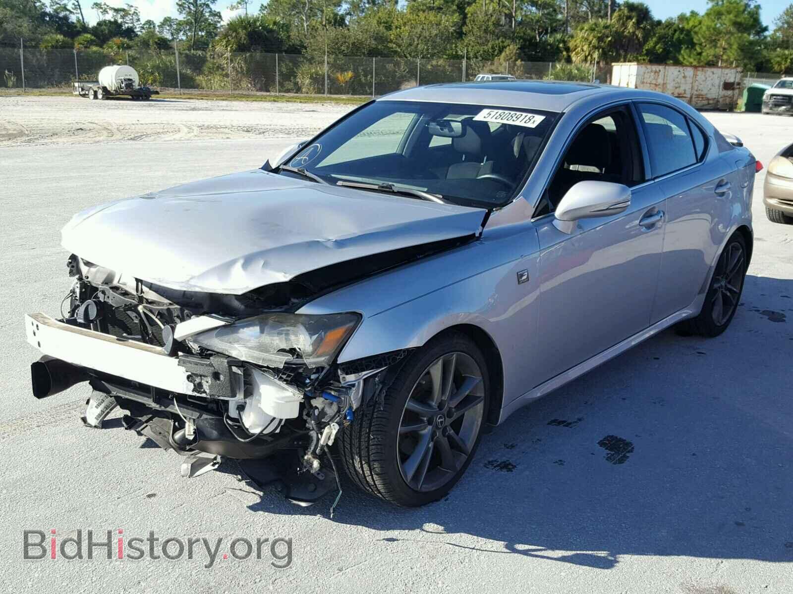 2013 LEXUS IS 250 - VIN: JTHBF5C28D5187464 - Фото 2