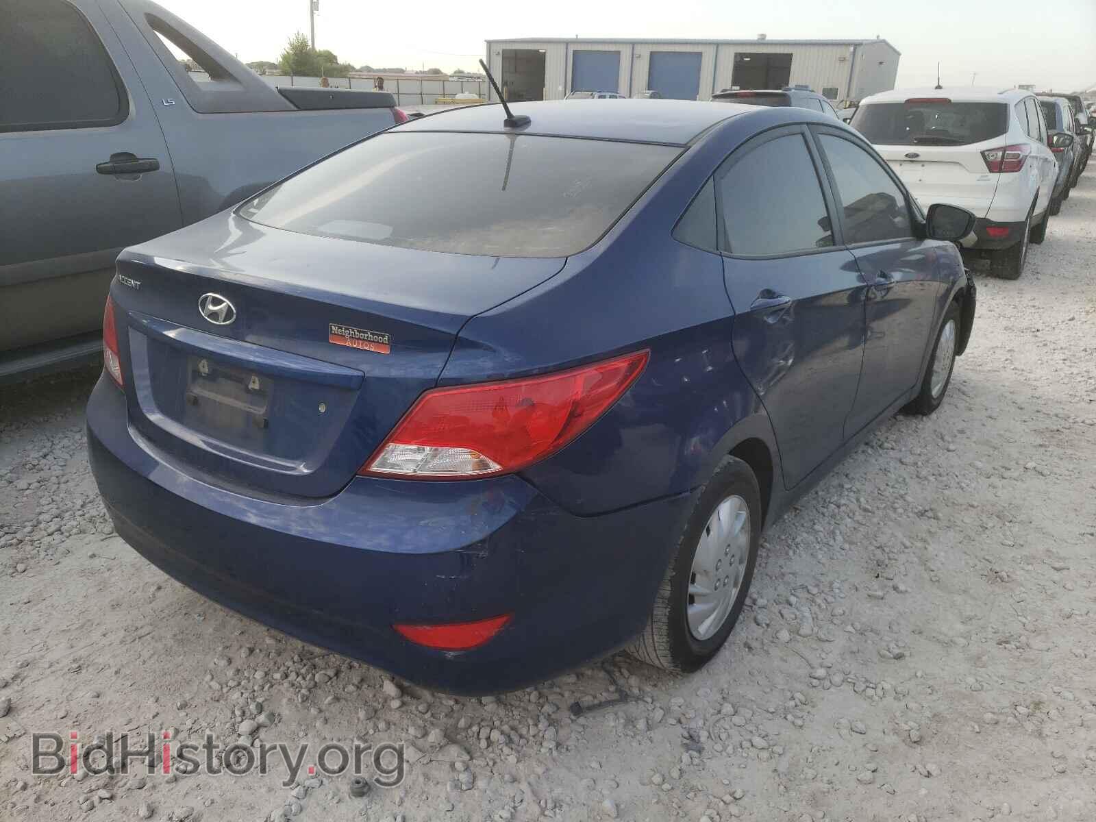 2017 HYUNDAI ACCENT - VIN: KMHCT4AE2HU306784 - Фото 4