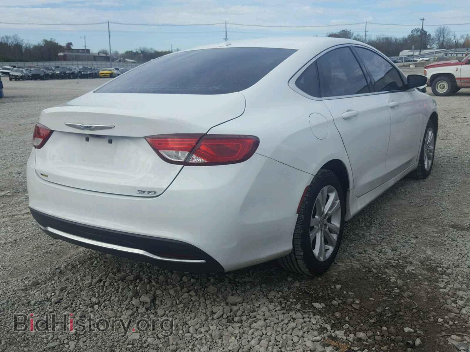 2016 CHRYSLER 200 - VIN: 1C3CCCAB7GN132244 - Фото 4