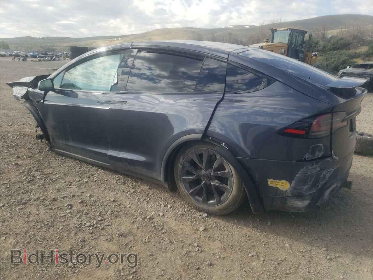 2022 TESLA MODEL X - VIN: 7SAXCDE5XNF350720 - Фото 2