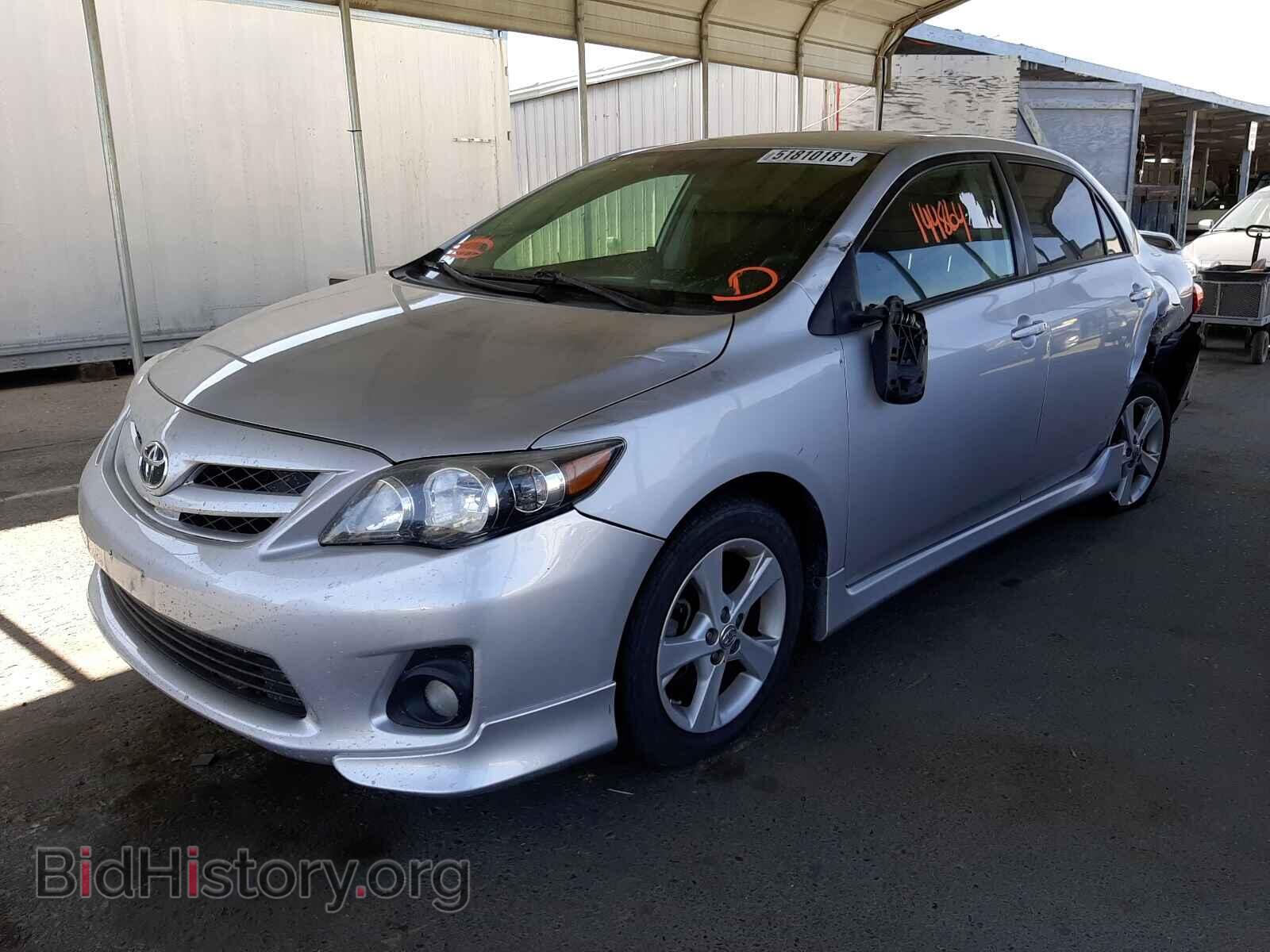 2011 TOYOTA COROLLA - VIN: 2T1BU4EE6BC646046 - Фото 2