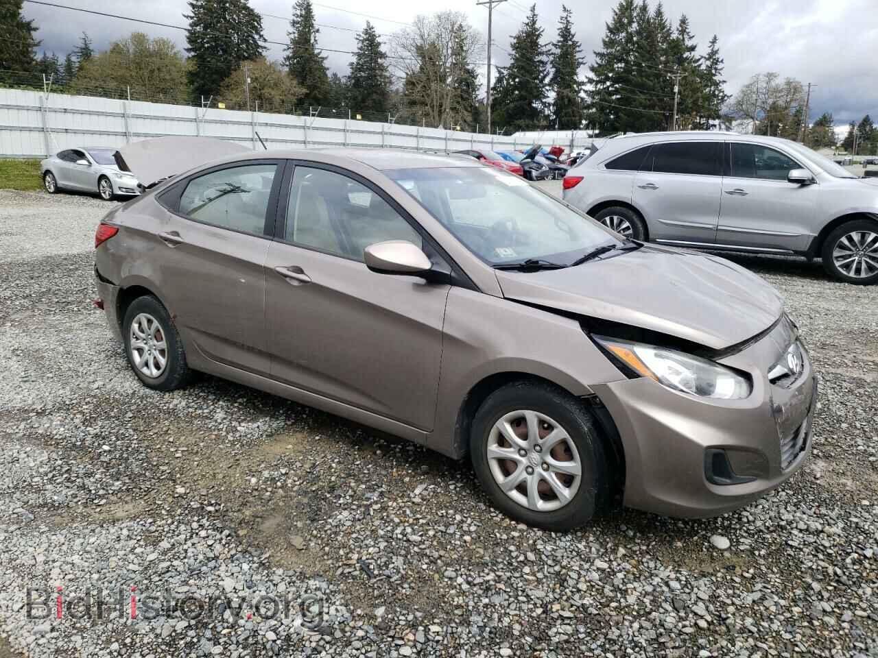 2013 HYUNDAI ACCENT - VIN: KMHCT4AE8DU560378 - Фото 4
