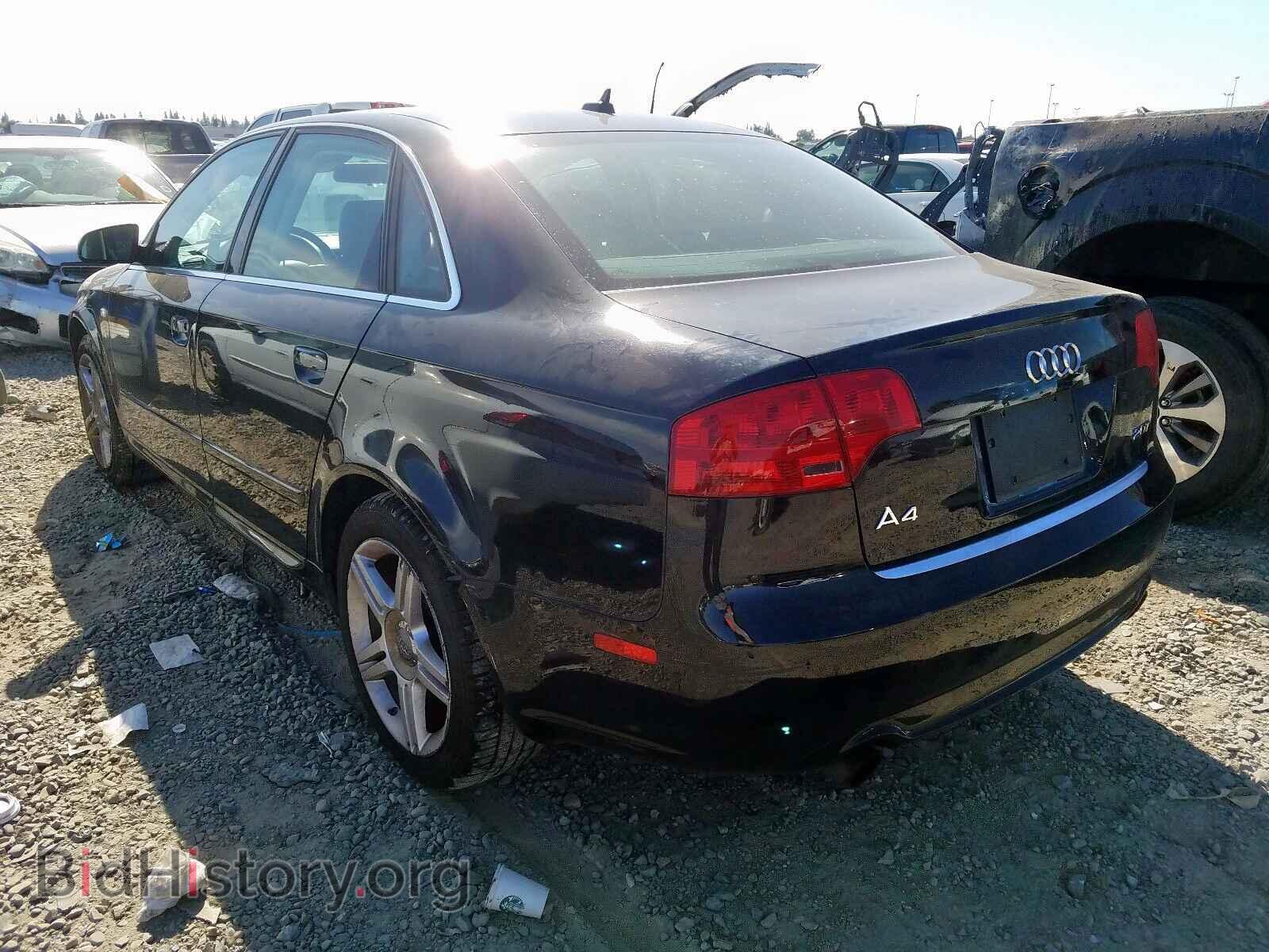 2008 AUDI A4 - VIN: WAUDF78EX8A054255 - Фото 3