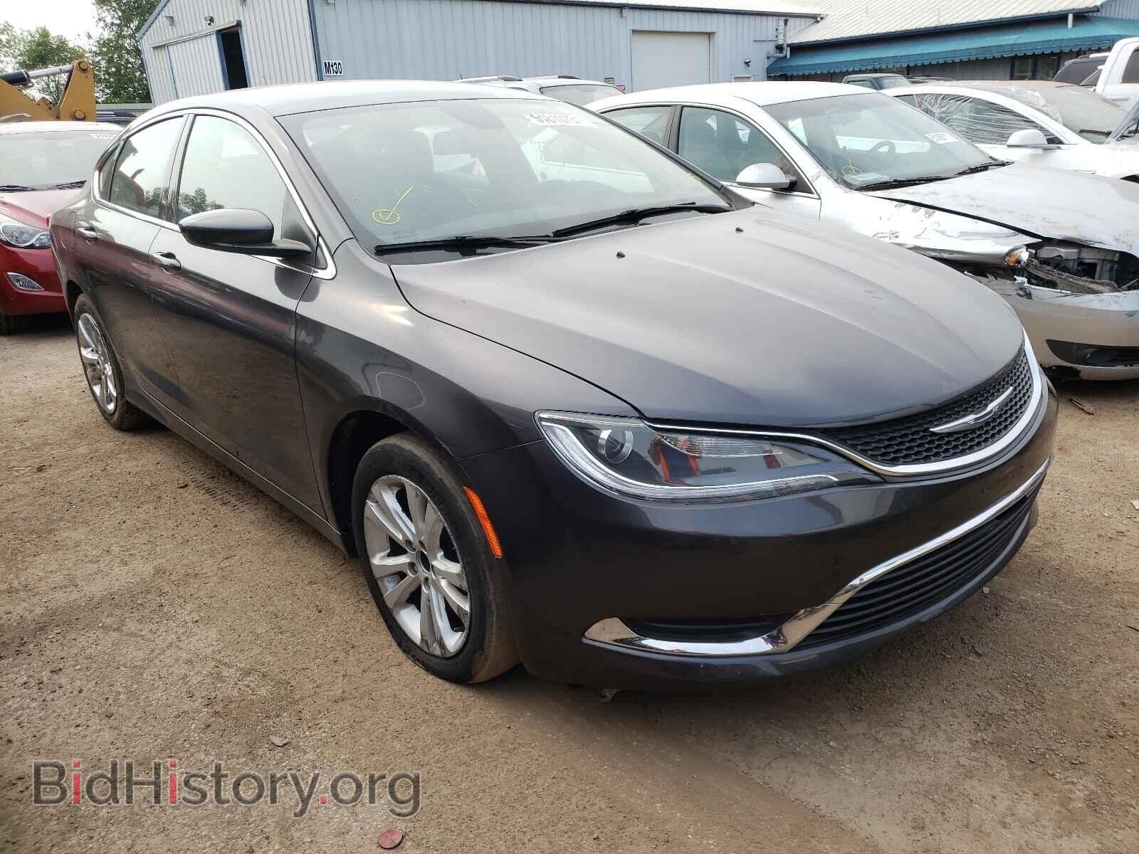 Фотография 1C3CCCAB2FN756628 - CHRYSLER 200 2015