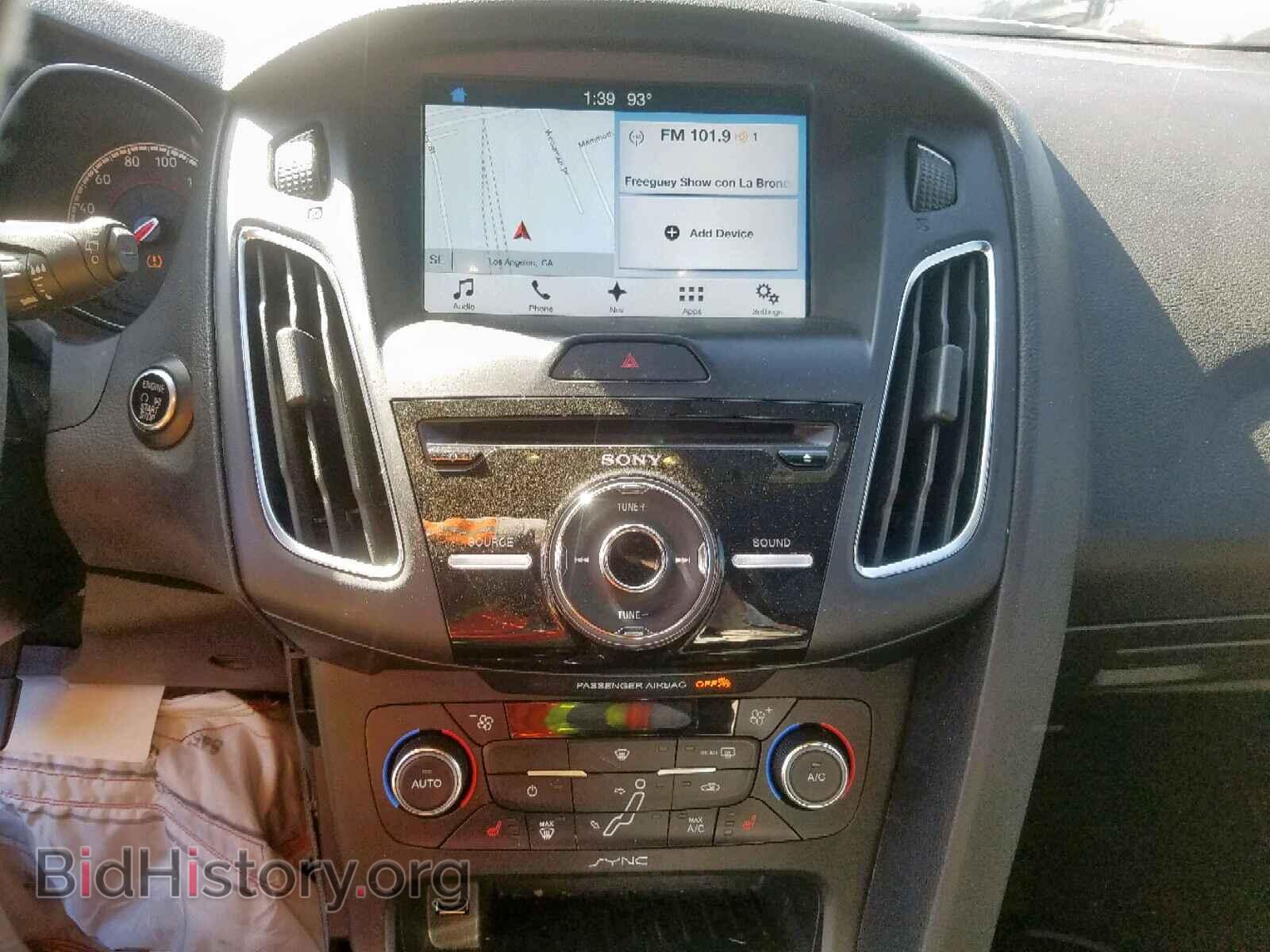 2016 FORD FOCUS - VIN: 1FADP3L91GL405579 - Photo 9