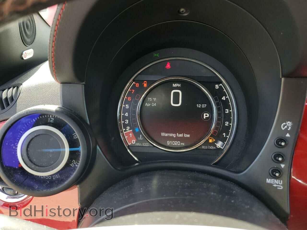 2015 FIAT 500 - VIN: 3C3CFFFHXFT544825 - Фото 9