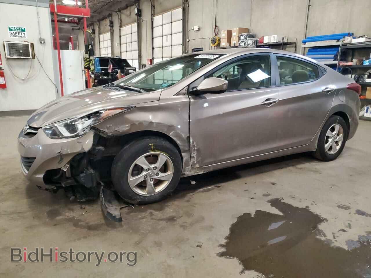 Photo 5NPDH4AEXEH519384 - HYUNDAI ELANTRA 2014