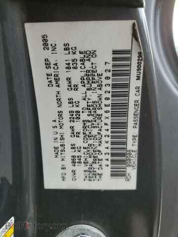2006 MITSUBISHI ECLIPSE - VIN: 4A3AK24FX6E023027 - Photo 12