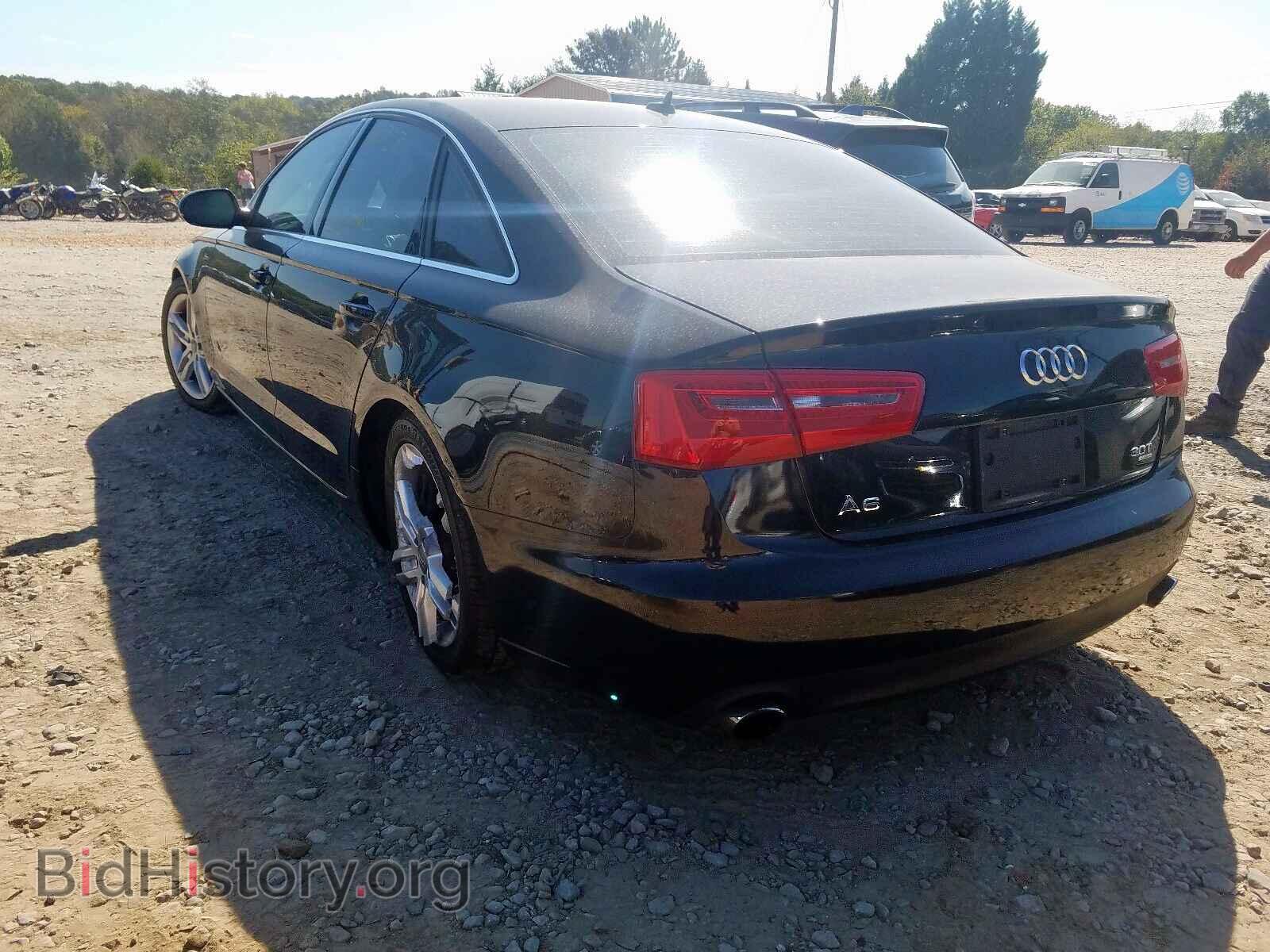 2012 AUDI A6 - VIN: WAUFGAFC7CN149474 - Фото 3
