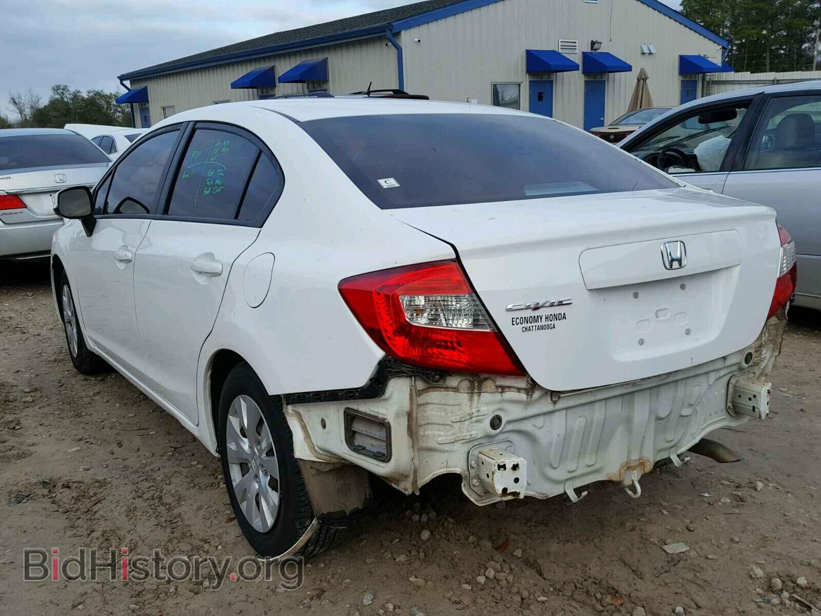 2012 HONDA CIVIC - VIN: 19XFB2F50CE032056 - Фото 3