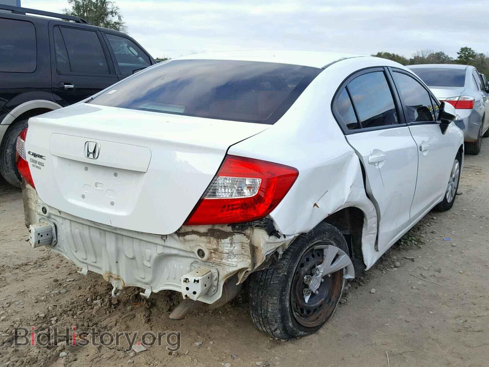 2012 HONDA CIVIC - VIN: 19XFB2F50CE032056 - Фото 4