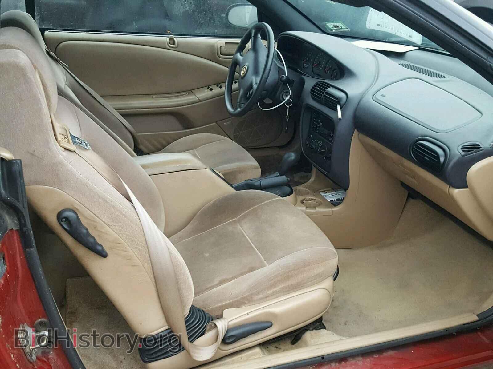 2000 CHRYSLER SEBRING - VIN: 3C3EL45H6YT265575 - Фото 5