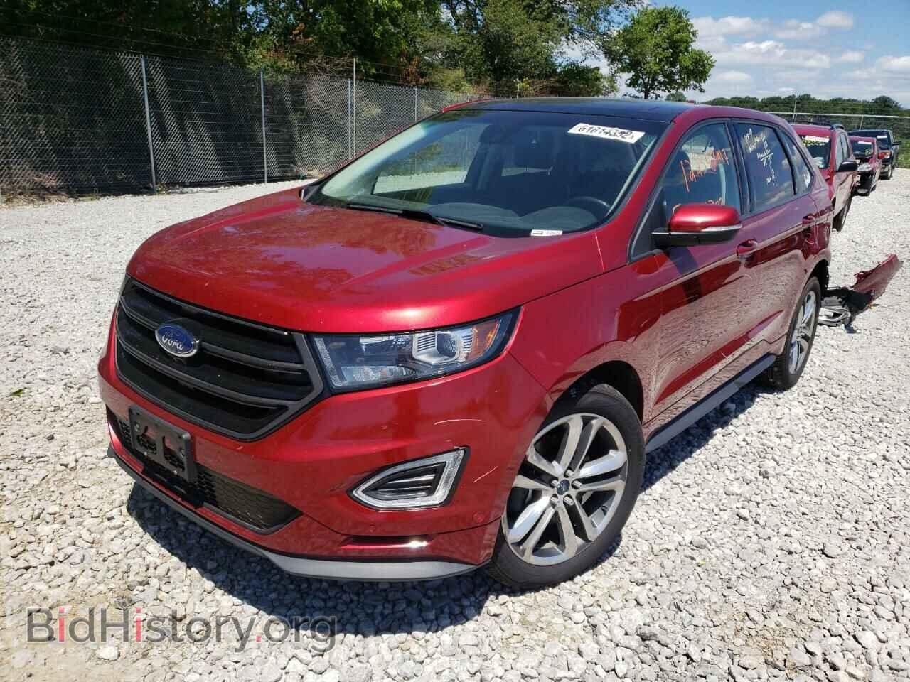 2015 FORD EDGE - VIN: 2FMTK4AP8FBB15250 - Фото 2