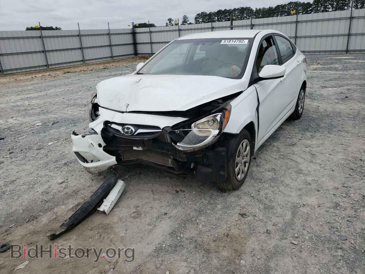 2012 HYUNDAI ACCENT - VIN: KMHCT4AE2CU241427 - Фото 2