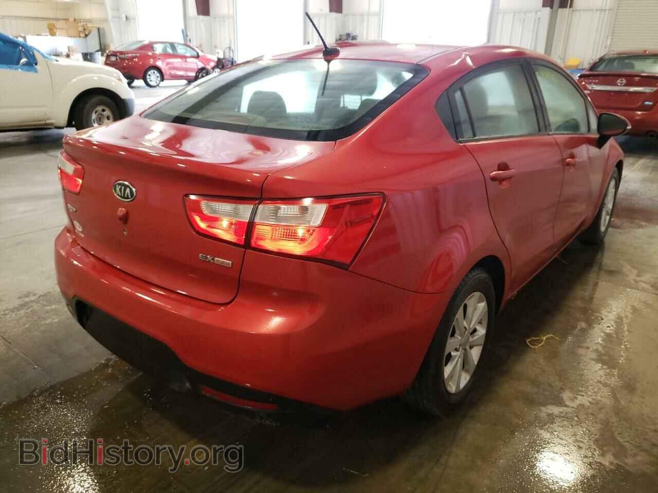 2012 KIA RIO - VIN: KNADN4A38C6055653 - Фото 4