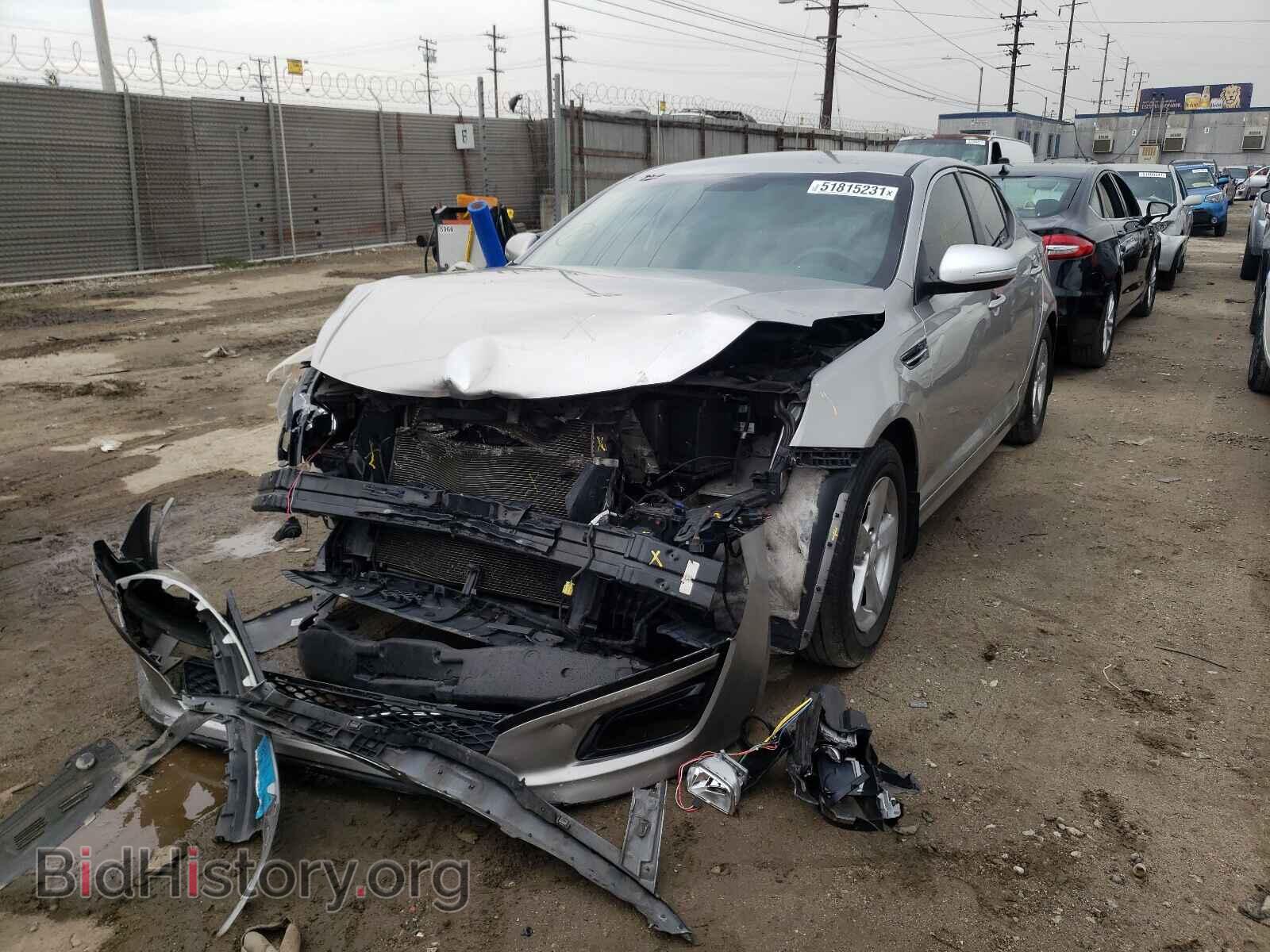 2014 KIA OPTIMA - VIN: 5XXGM4A71EG306992 - Фото 2