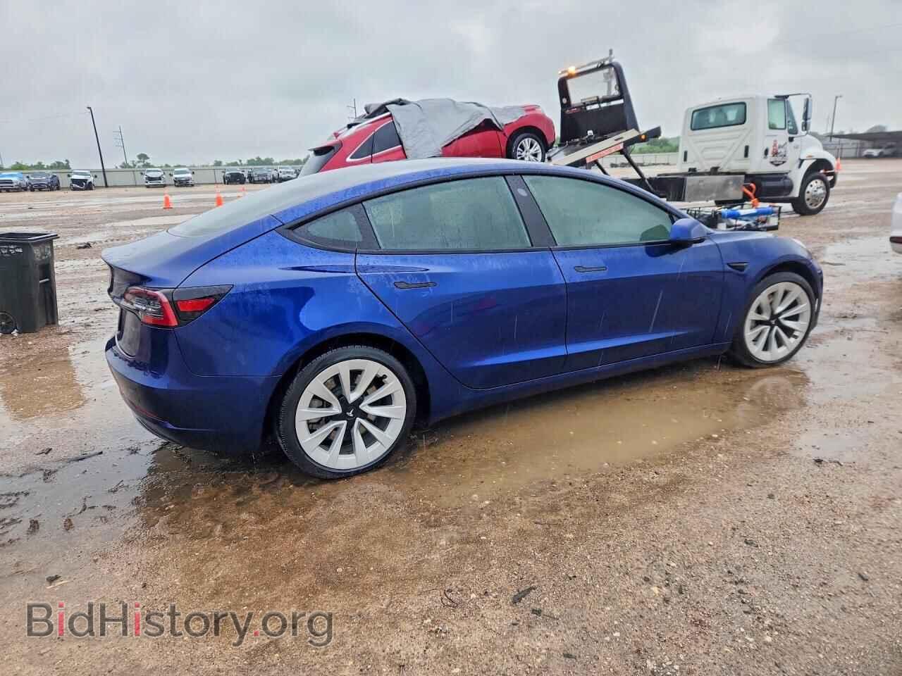 2022 TESLA MODEL 3 - VIN: 5YJ3E1EA2NF289896 - Фото 3