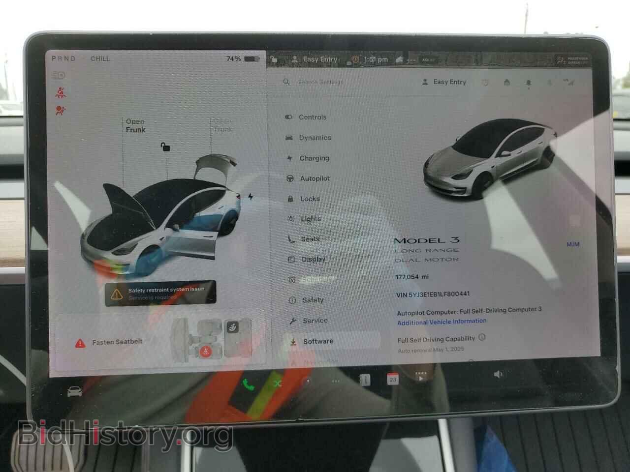 2020 TESLA MODEL 3 - VIN: 5YJ3E1EB1LF800441 - Photo 9