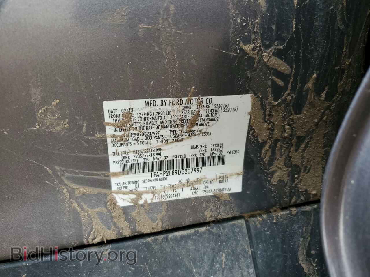 2013 FORD TAURUS - VIN: 1FAHP2E89DG207997 - Photo 12