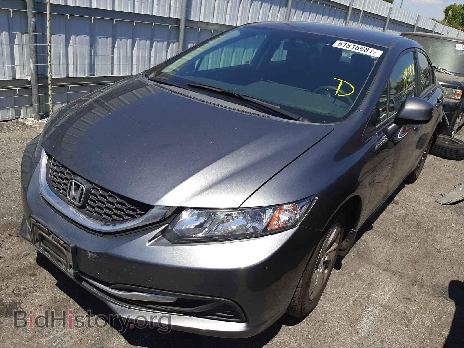 2013 HONDA CIVIC - VIN: 19XFB2F50DE260267 - Фото 2
