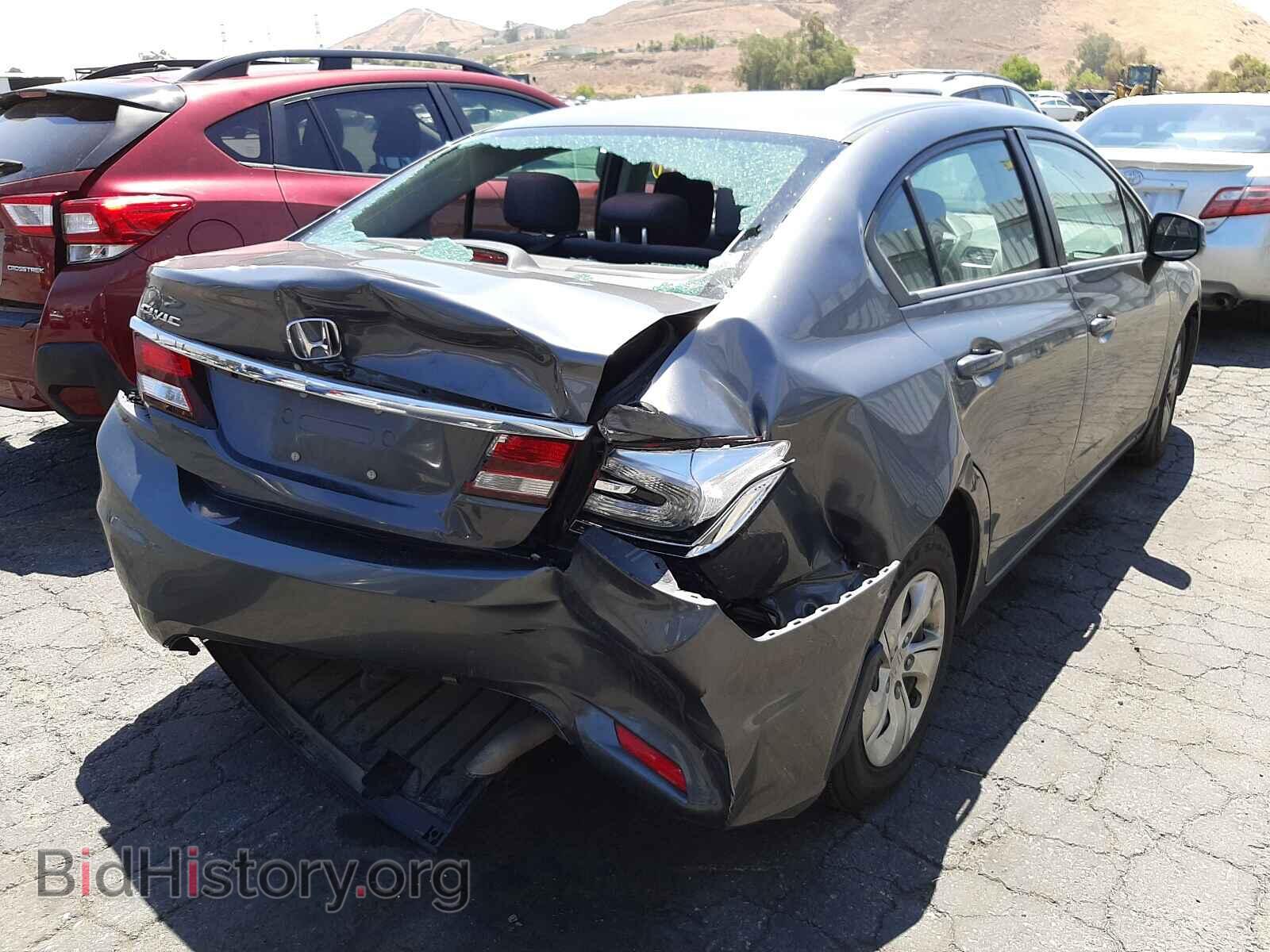 2013 HONDA CIVIC - VIN: 19XFB2F50DE260267 - Фото 4