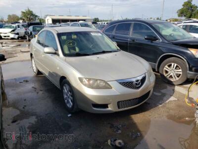 2008 Mazda 3 3 I, светло-коричневый — VIN JM1BK32F081862436, Copart
