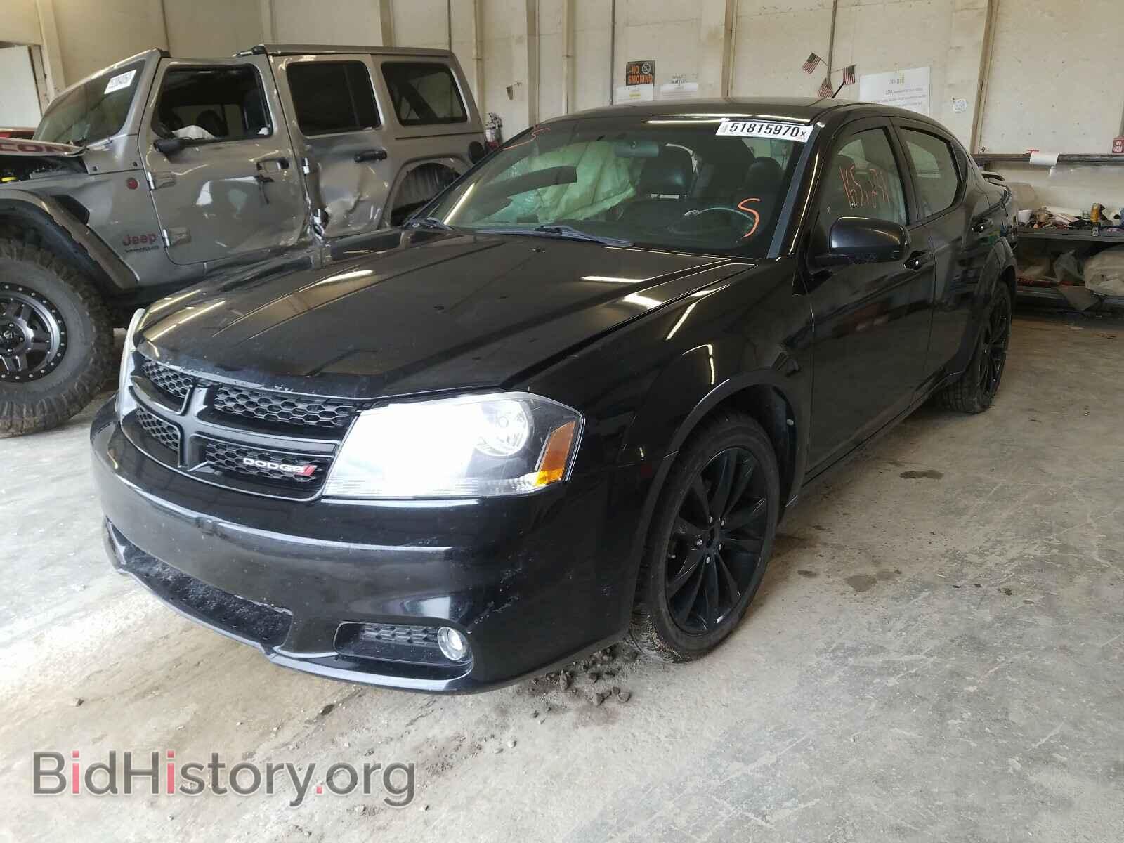 2013 DODGE AVENGER - VIN: 1C3CDZCB5DN633786 - Фото 2