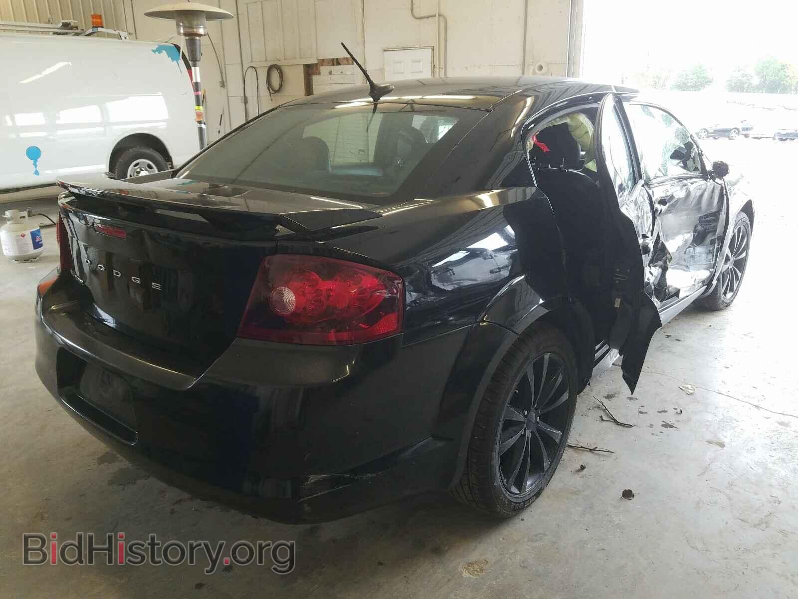 2013 DODGE AVENGER - VIN: 1C3CDZCB5DN633786 - Фото 4