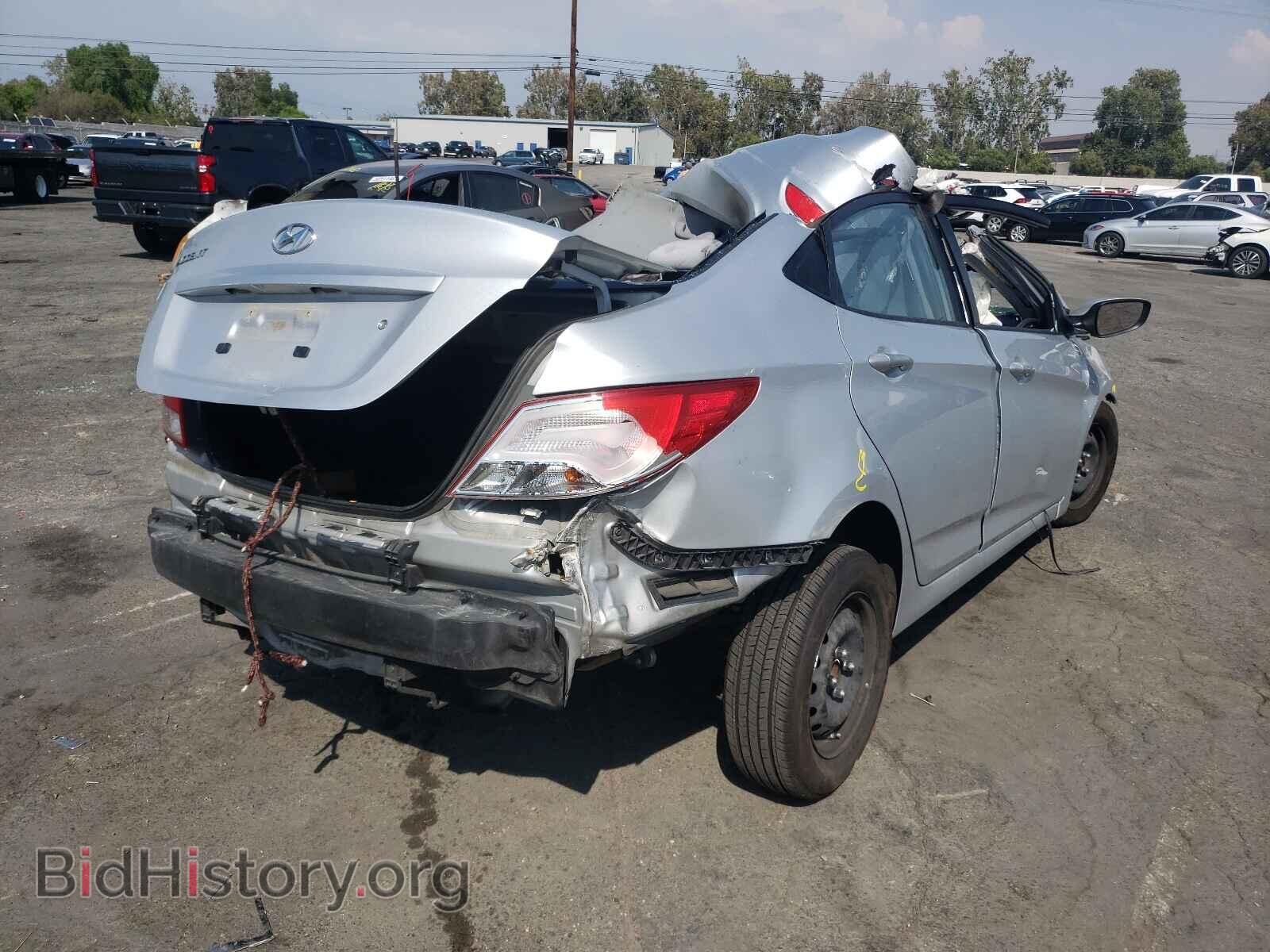 2015 HYUNDAI ACCENT - VIN: KMHCT4AE1FU882136 - Фото 4
