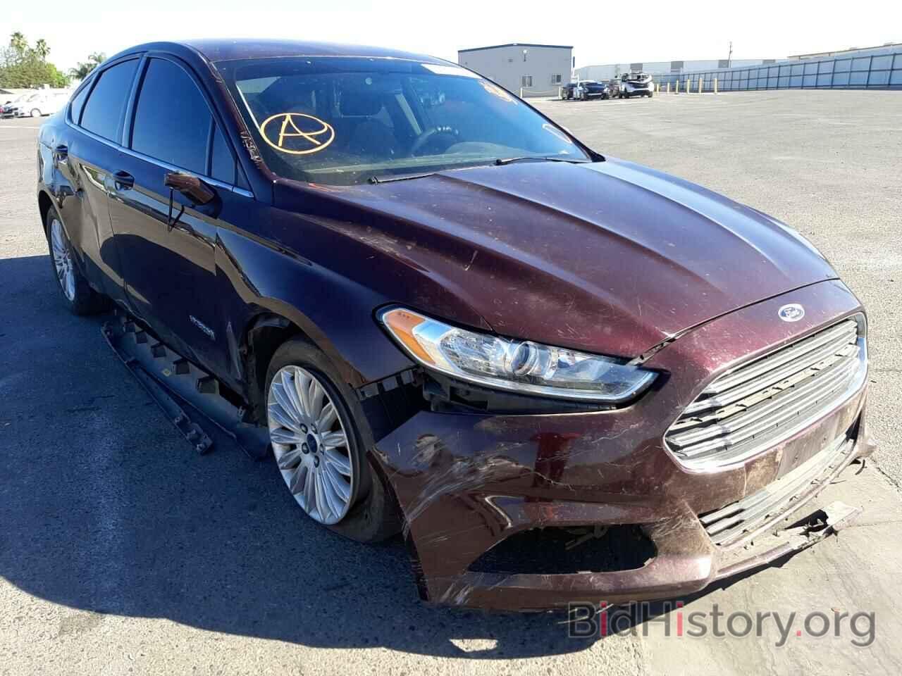 Фотография 3FA6P0LU8DR363033 - FORD FUSION 2013