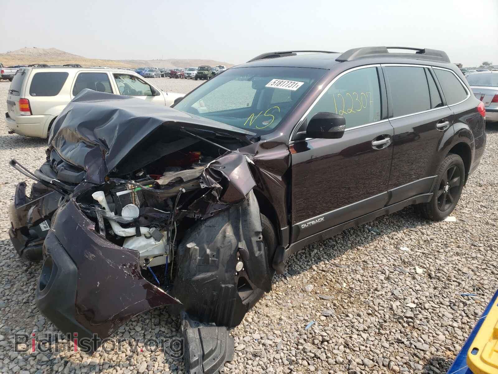 2013 SUBARU OUTBACK - VIN: 4S4BRCSC2D3218920 - Photo 2