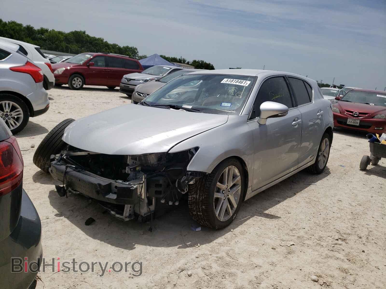 2016 LEXUS CT 200 - VIN: JTHKD5BH2G2255811 - Фото 2