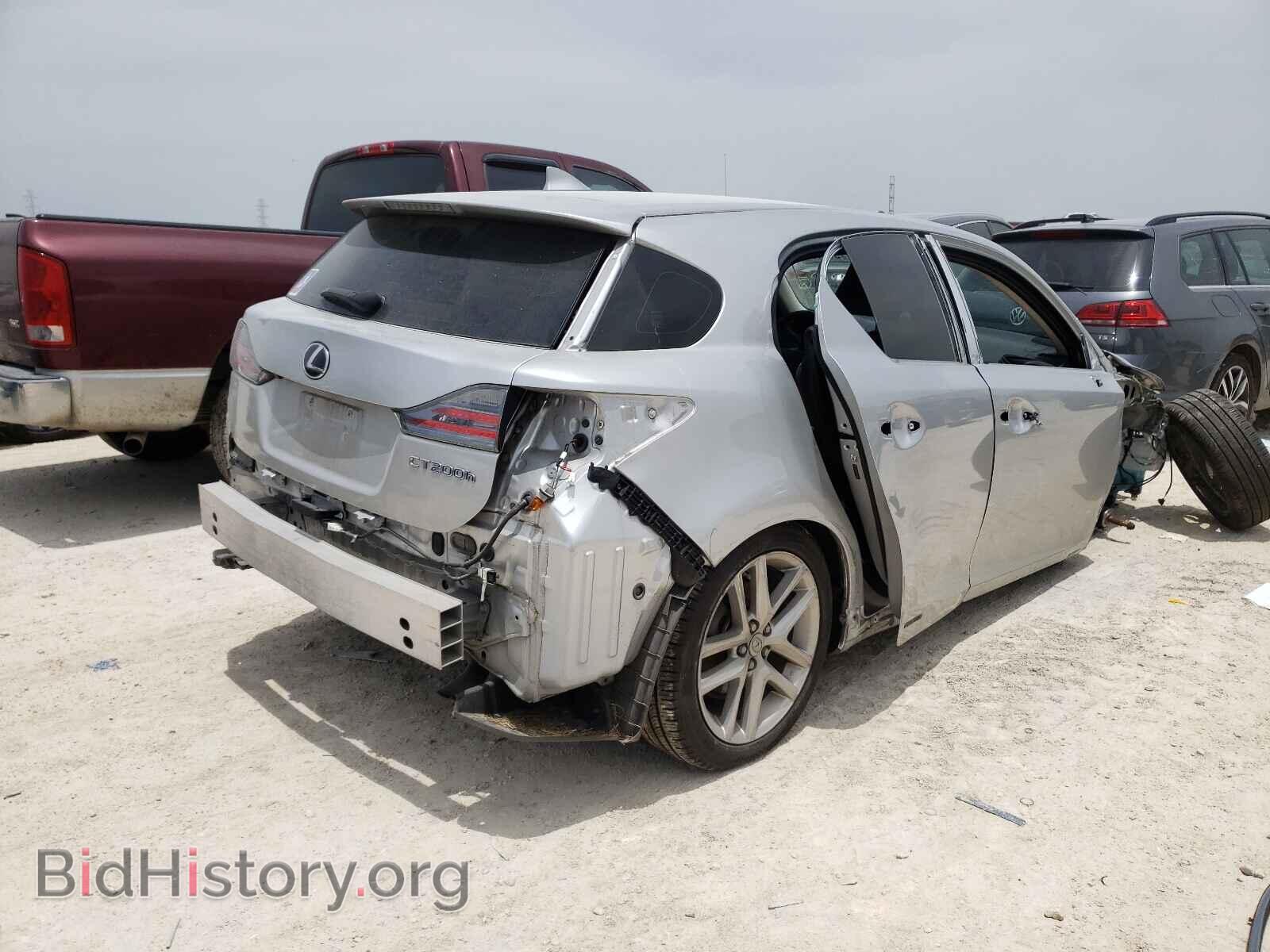 2016 LEXUS CT 200 - VIN: JTHKD5BH2G2255811 - Фото 4