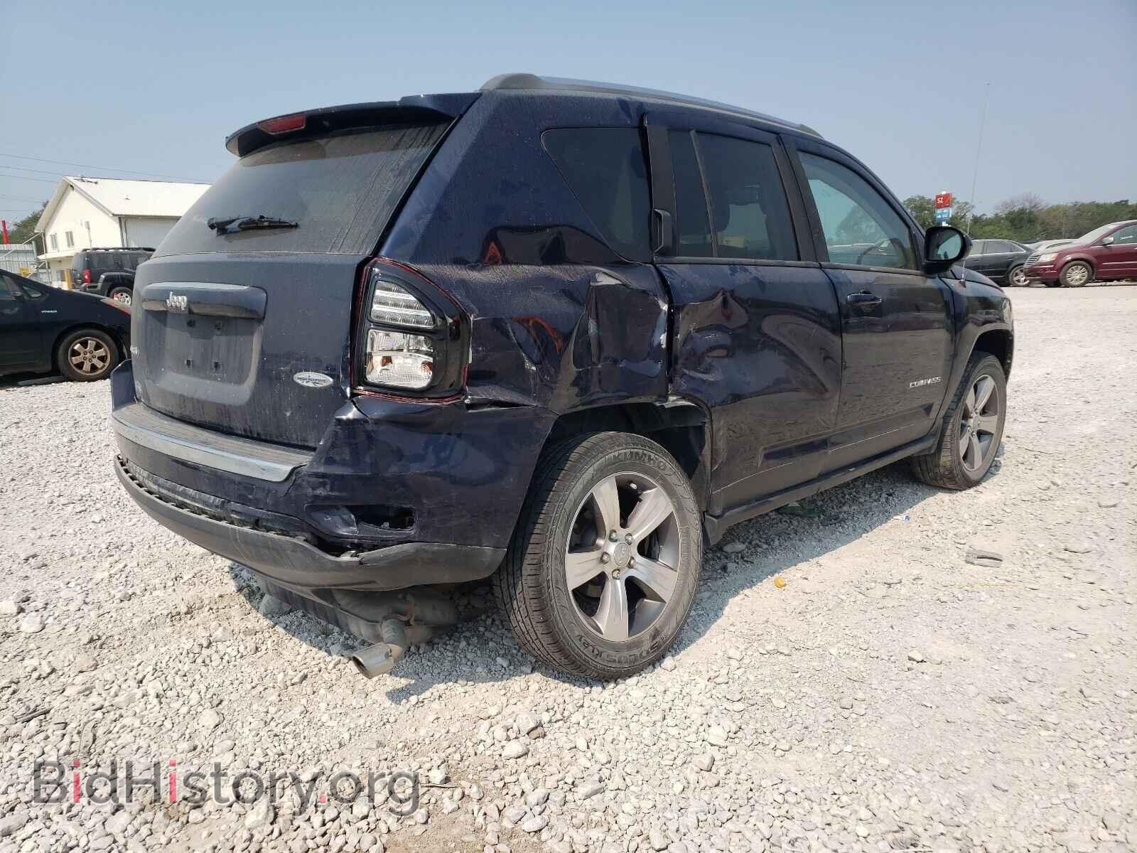 2016 JEEP COMPASS - VIN: 1C4NJDEB0GD768018 - Фото 4