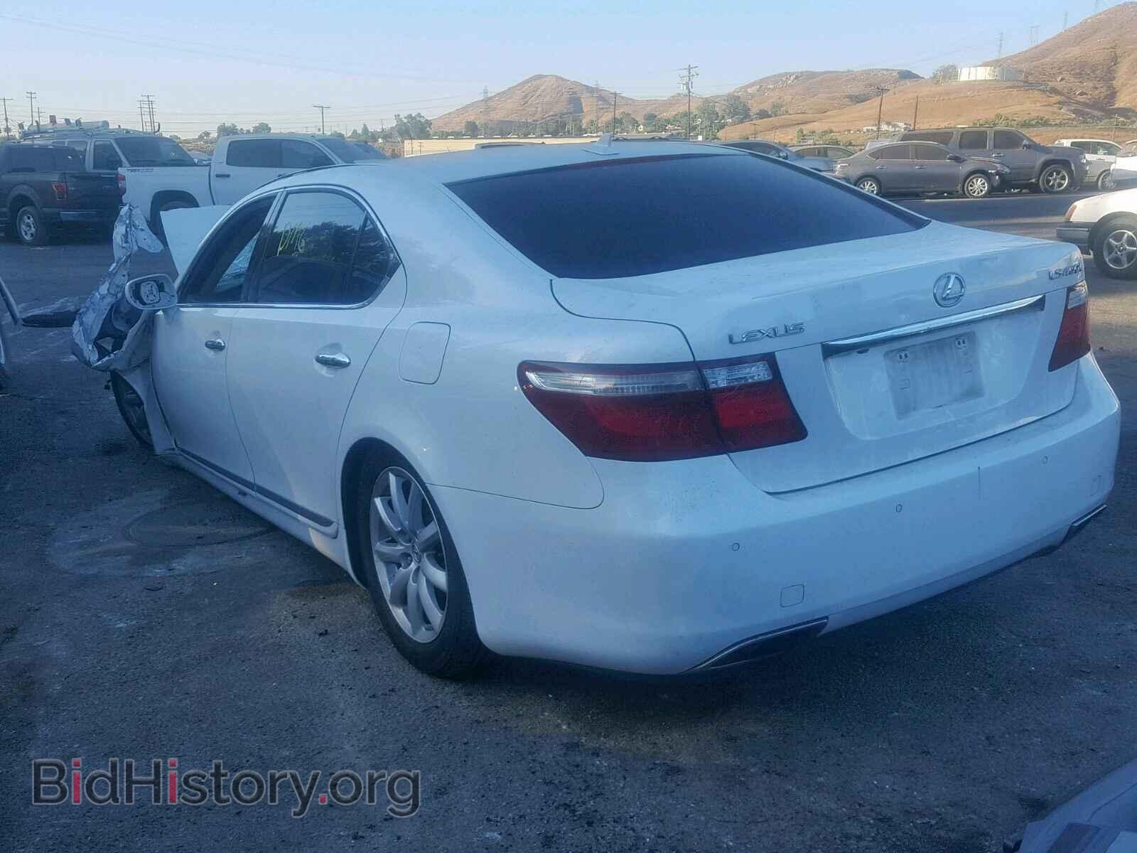 2007 LEXUS LS460 - VIN: JTHGL46FX75017876 - Фото 3