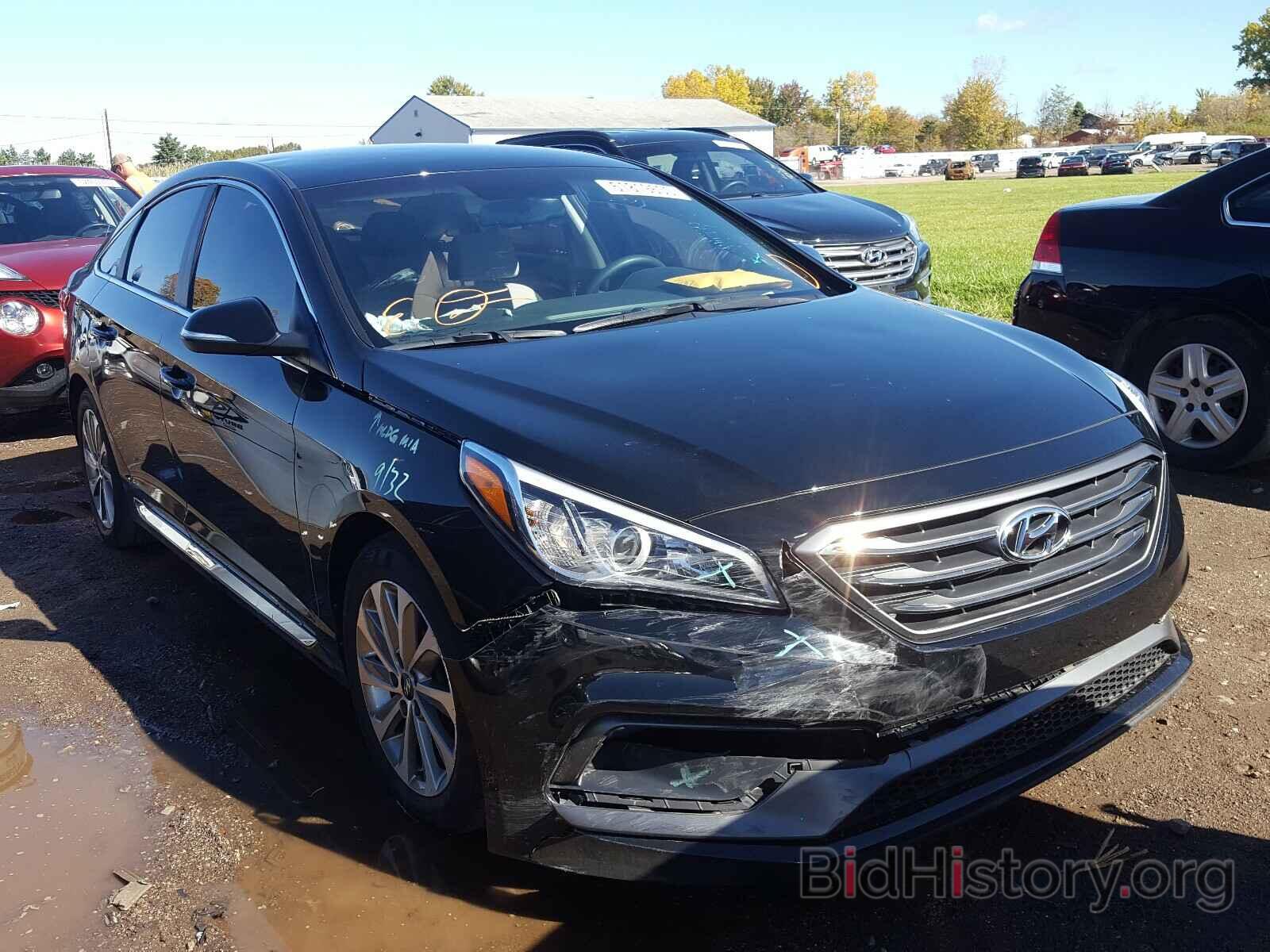 Photo 5NPE34AF1HH568148 - HYUNDAI SONATA 2017