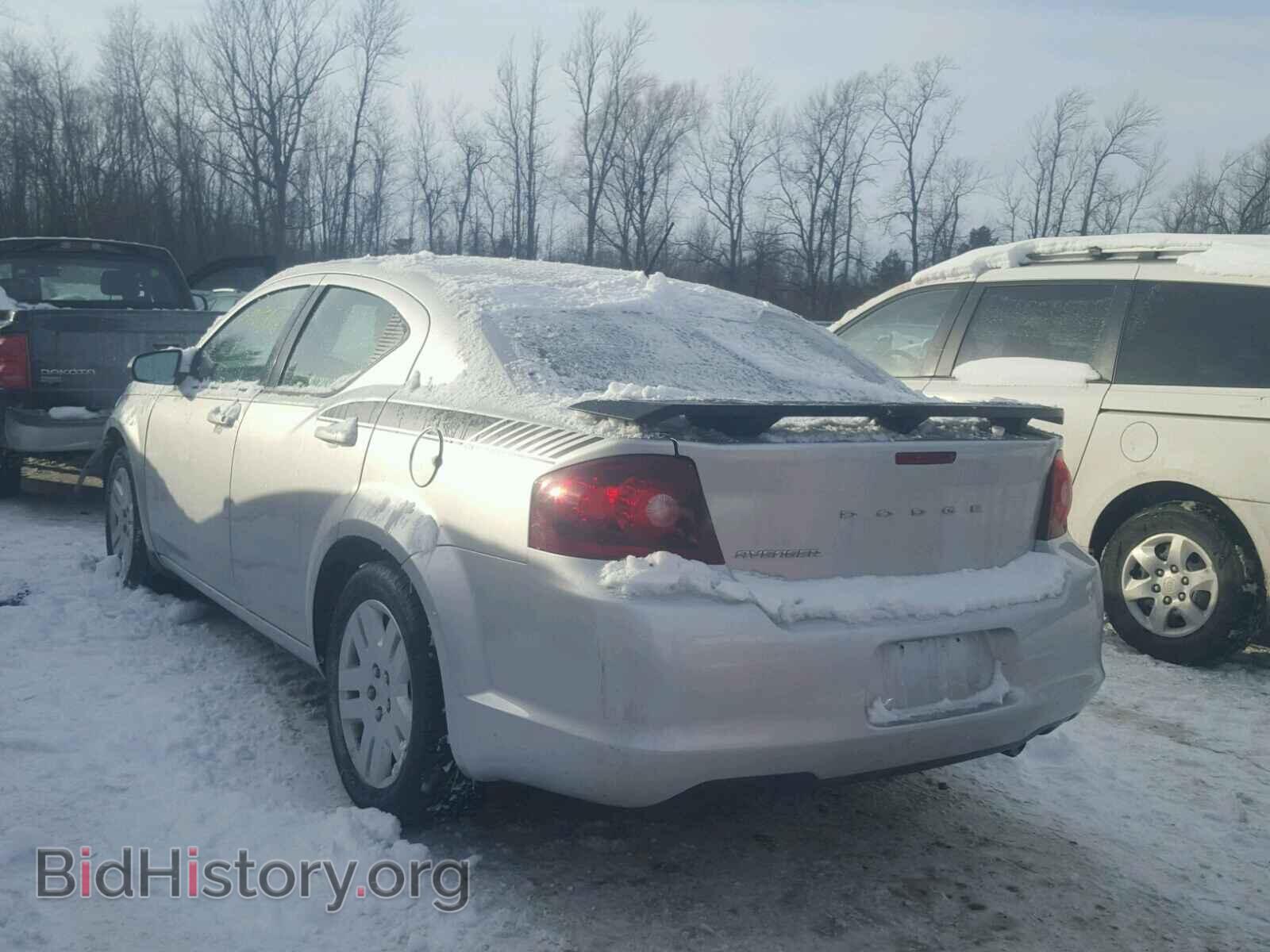 2012 DODGE AVENGER - VIN: 1C3CDZAB5CN171361 - Фото 3