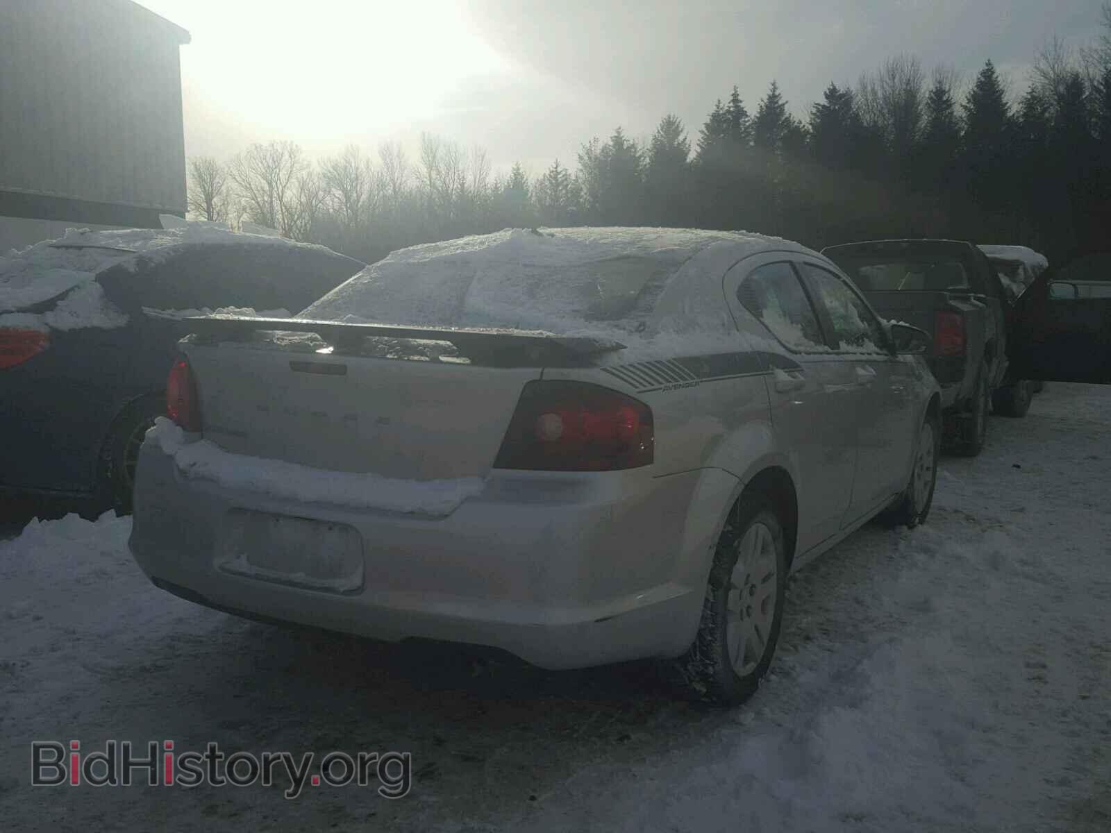 2012 DODGE AVENGER - VIN: 1C3CDZAB5CN171361 - Фото 4