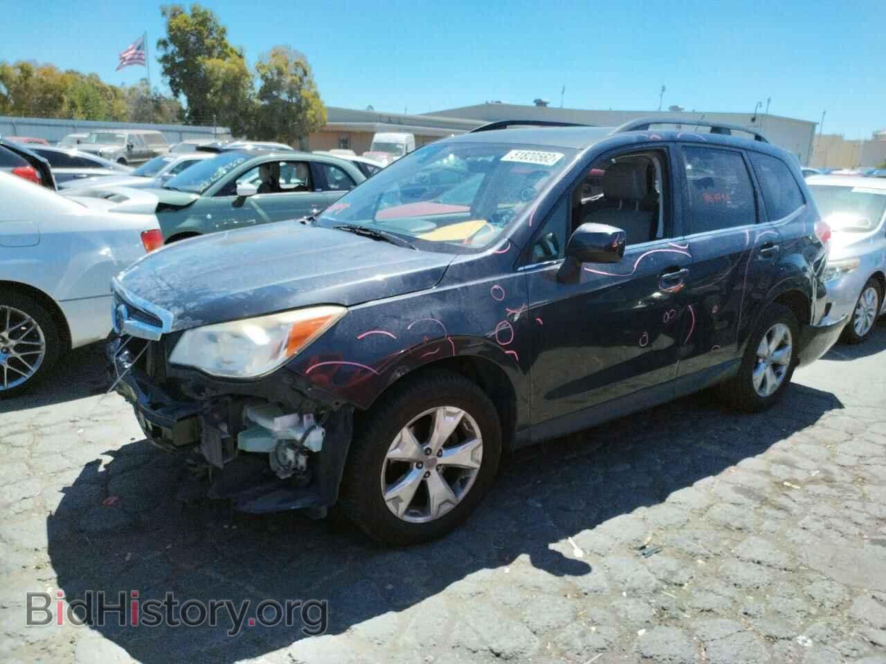 2014 SUBARU FORESTER - VIN: JF2SJAJC0EH442436 - Фото 2