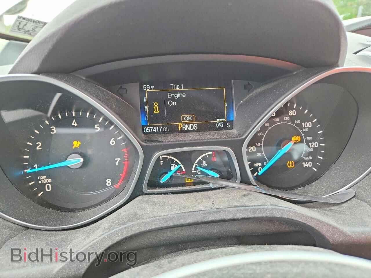 2017 FORD ESCAPE - VIN: 1FMCU9GD9HUD71852 - Фото 9