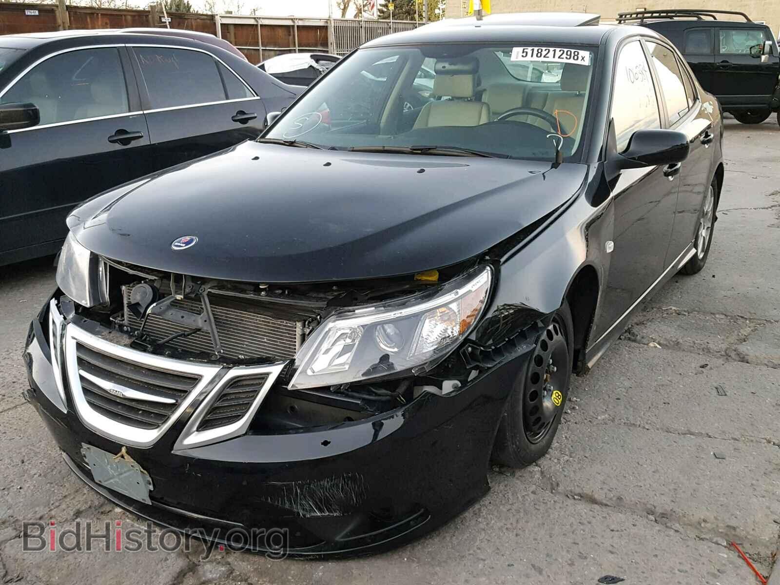 2008 SAAB 9 3 - VIN: YS3FB49Y381106252 - Фото 2