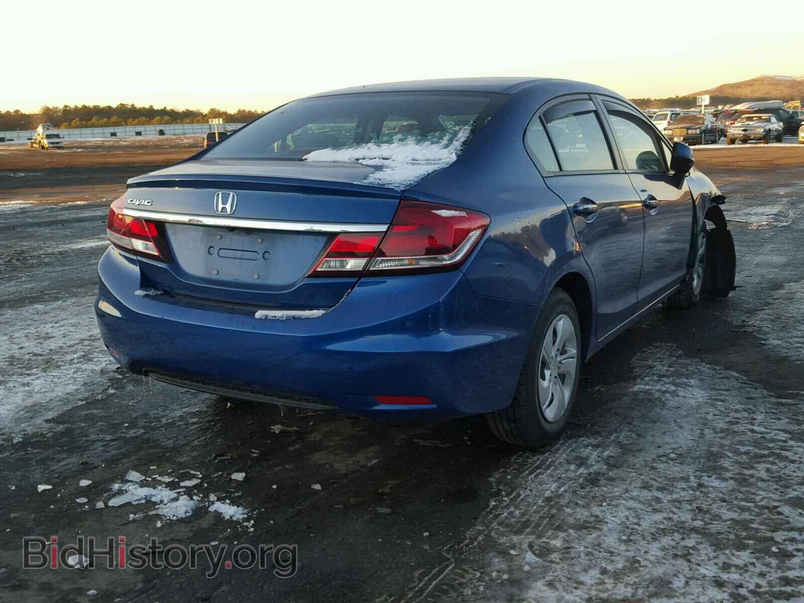 2013 HONDA CIVIC - VIN: 2HGFB2F57DH584533 - Фото 4
