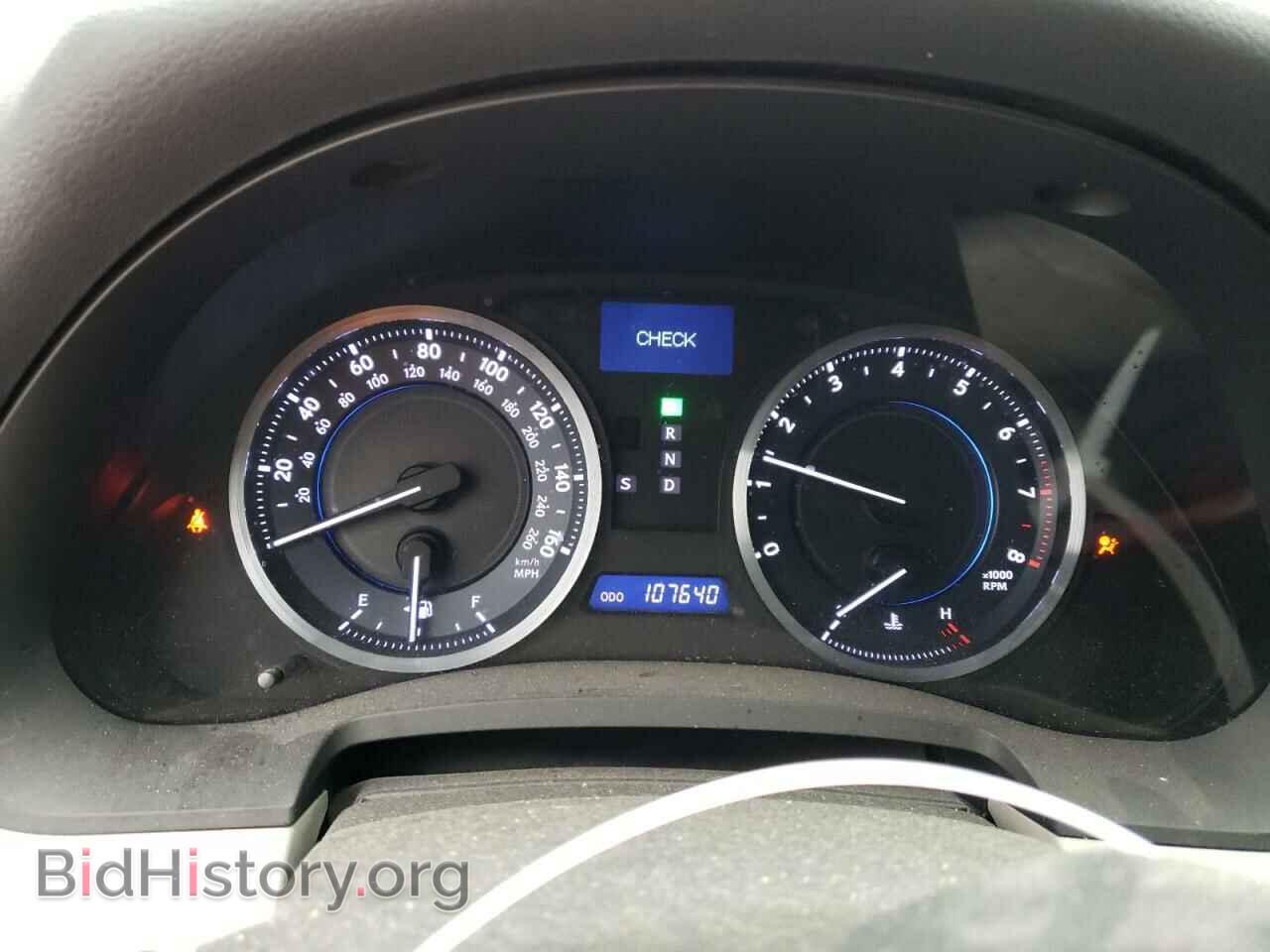 2012 LEXUS IS - VIN: JTHBF5C28C5161851 - Фото 9