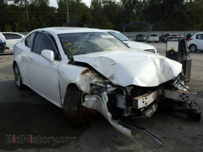 2012 Lexus IS IS 350, white — VIN JTHBE5C20C5030996, Copart