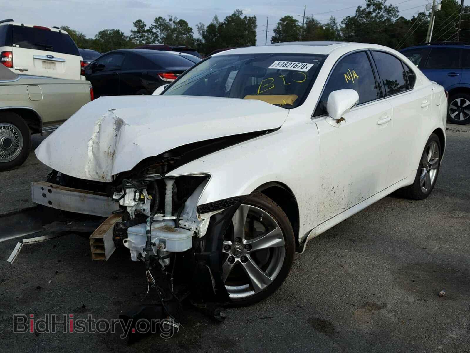 2012 LEXUS IS - VIN: JTHBE5C20C5030996 - Фото 2