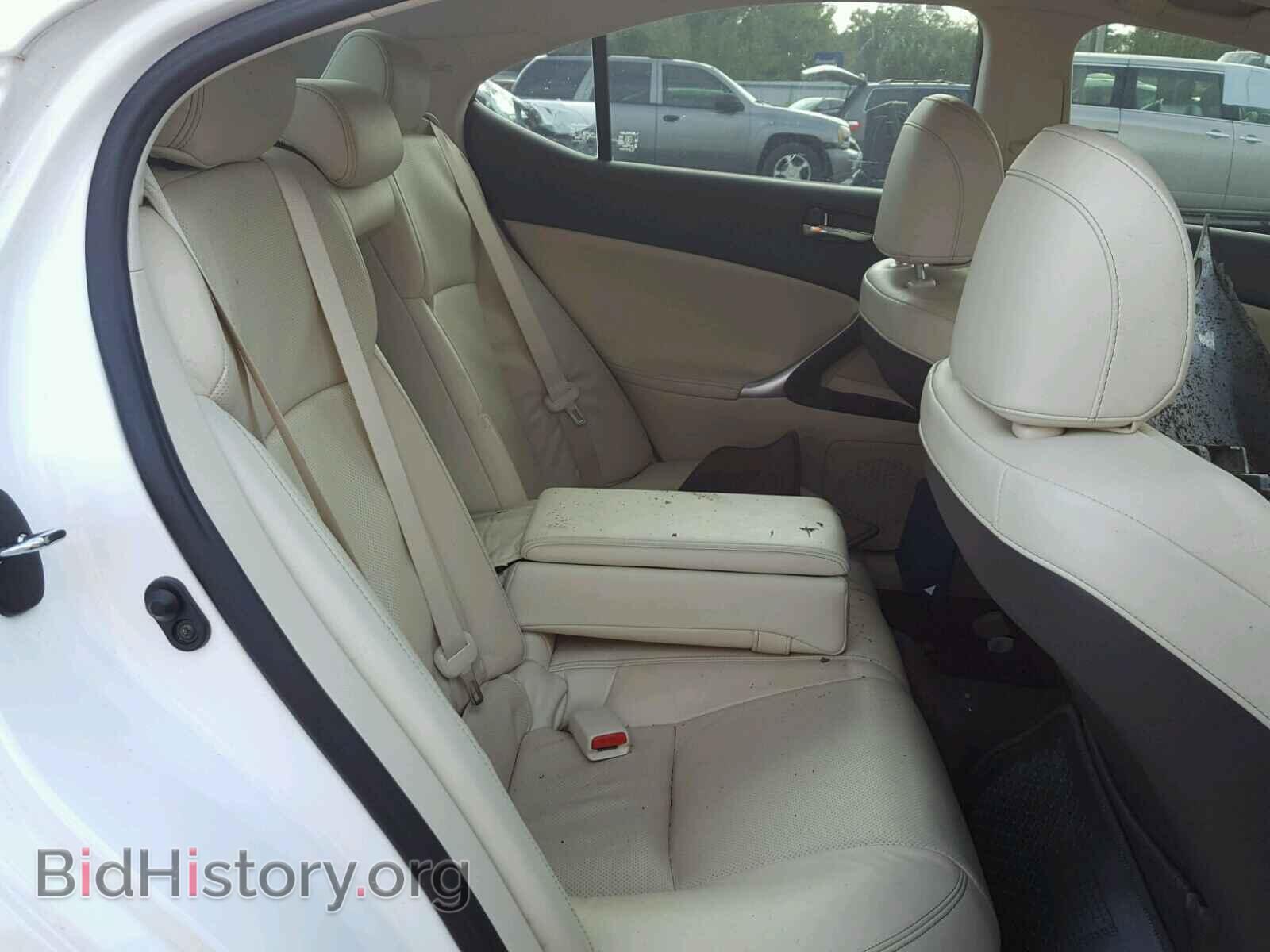 2012 LEXUS IS - VIN: JTHBE5C20C5030996 - Фото 6